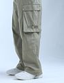 Flying Machine Mid Rise Relaxed Tapered Cargos