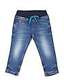 U.S. Polo Assn. Kids Elasticized Waist Slim Fit Jeans