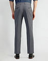 Arrow Mid Rise Checked Trousers