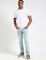 Tommy Hilfiger Light-Wash Regular-Fit Mid-Rise Jeans
