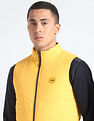 Flying Machine High Neck Sleeveless Reversible Jacket
