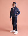 U.S. Polo Assn. Kids Hooded Solid Puffer Jacket
