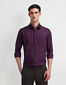 Arrow Manhattan Slim Fit Windowpane Checked Shirt