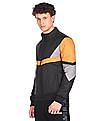 Flying Machine High Neck Colour Block Jacket