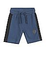 U.S. Polo Assn. Kids Mid Rise Heathered Shorts