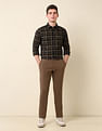 U.S. Polo Assn. Grid Tattersall Checked Pure Cotton Shirt