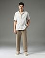 Arrow Sport Textured Regular Fit Night Is Young Shirt
