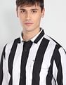 Flying Machine Vertical Stripe Cotton Shirt