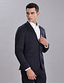 Tommy Hilfiger Self-Design Regular-Fit Nylon Single Breasted Blazer