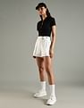 Tommy Hilfiger Solid Regular Fit Cotton Polo T-Shirt