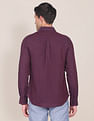 U.S. Polo Assn. Cross Dyed Linen Solid Shirt