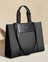 U.S. Polo Assn. Nora Monogram Tote Bag