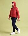 U.S. Polo Assn. Kids Hooded Solid Puffer Jacket