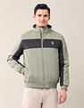 U.S. Polo Assn. Colourblocked Regular Fit Jacket