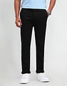 Arrow Sport Slim Fit Satin Weave Trousers