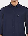 U.S. Polo Assn. Solid Tailored Fit Shirt