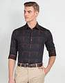 Arrow Newyork Manhattan Slim Fit Tartan Check Shirt