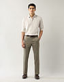Arrow Manhattan Slim Fit Windowpane Checked Shirt