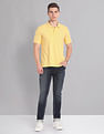 AD by Arvind Embroidered Logo Profound Polo Shirt