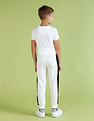 U.S. Polo Assn. Kids Boys Brand Printed Regular Fit Joggers