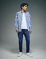 Flying Machine Mankle Relaxed Tapered Fit Stone Washed Jeans