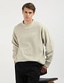 Calvin Klein Jeans Boucle Boxy Crew Neck Sweater