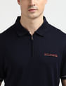 Tommy Hilfiger Solid Zipper Polo Shirt