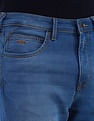 Flying Machine Mankle Relaxed Tapered Stone Wash Jeans