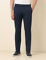 U.S. Polo Assn. Denver Slim Fit Textured Trousers