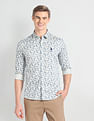 U.S. Polo Assn. Denim Co. Floral Print Slim Shirt