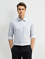 Arrow Vertical Stripe Cotton Shirt
