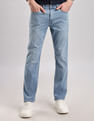 Calvin Klein Jeans Light Washed Slim Fit Mid Rise Jeans