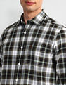 U.S. Polo Assn. Denim Co. Plaid Checked Slim Fit Shirt