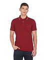 Arrow Sports Patch Pocket Solid Cotton Polo Shirt
