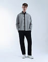 Flying Machine Pure Cotton Solid Shacket