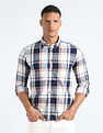 Flying Machine Tartan Check Twill Shirt