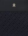 Tommy Hilfiger Logo Blue Polyester Tote Bag