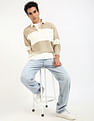 Tommy Hilfiger Rugby Stripe Sustainable Cotton Sweatshirt
