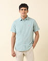 U.S. Polo Assn. Tailored Fit Solid Pure Cotton Shirt