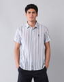 U.S. Polo Assn. Denim Co. Vertical Striped Regular Fit Shirt