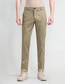 Arrow Sport Slim Fit Satin Trousers