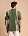 U.S. Polo Assn. Colourblocked Slim Fit Polo Shirt
