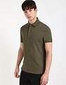 Tommy Hilfiger Solid Slim-Fit Cotton Polo Shirt