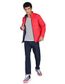 Flying Machine High Neck Reversible Puffer Jacket