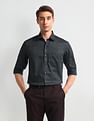Arrow Manhattan Slim Fit All-over Print Shirt