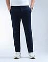 Flying Machine Mid Rise Slash Slim Tapered Fit Trouser