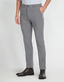 Arrow Newyork Mid Rise Dobby Trousers