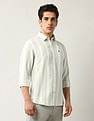 Arrow Sport Vertical Striped Slim Fit Shirt
