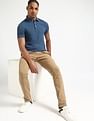 Tommy Hilfiger Solid Slim-Fit Cotton Polo Shirt