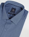 Arrow Patterned Dobby Cotton Formal Shirt